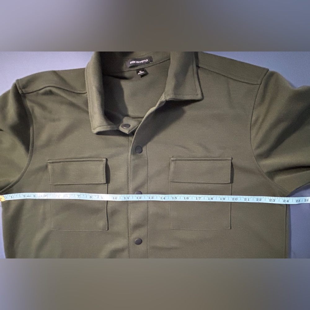 Mercer+Mettle Men Lightweight Shirt/Jacket Size XL SKU BA - Picture 7 of 10